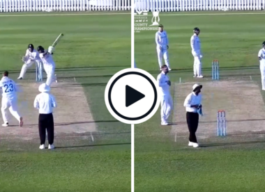 Watch: Rehan Ahmed smashes England's spinners for 26 off 10 balls the day after winning Test squad call-up