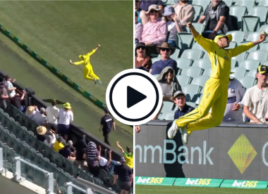 Watch: 'Breaking the laws of physics' – Ashton Agar completes outrageous boundary save