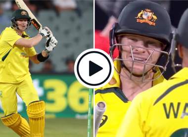 Watch: 'I'm back baby!' - Steve Smith revels in his own cover drive after making minor technical tweaks