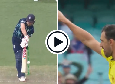 Watch: 'Absolute ripper' – Mitchell Starc bowls Dawid Malan with perfect 90mph away-swinger to leave England 0-2