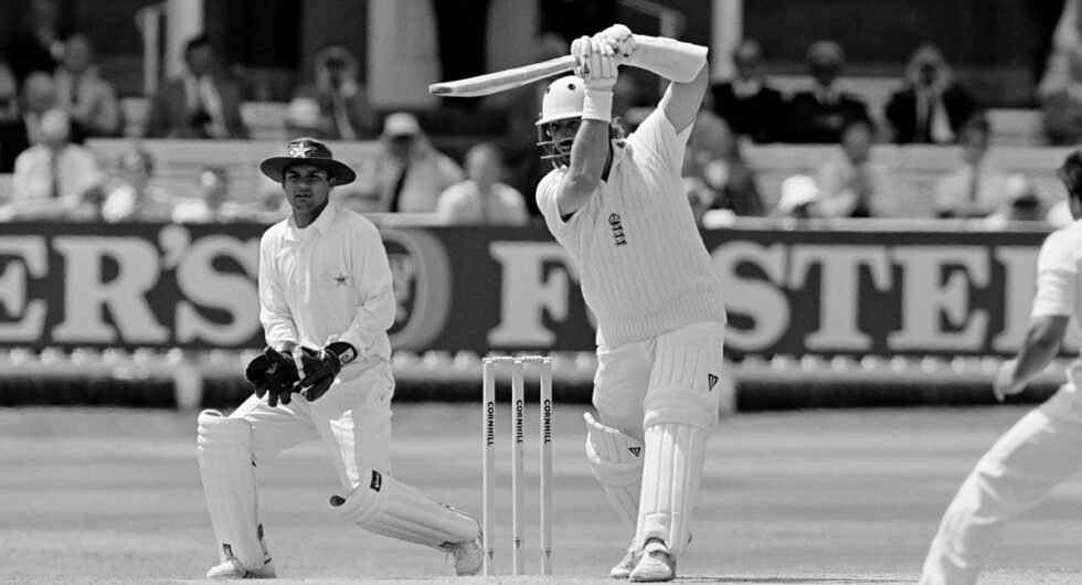 Ian Botham last Test match Lord's England Pakistan 1992