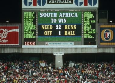 Quiz! Both XIs from England v South Africa, 1992 World Cup semi-final
