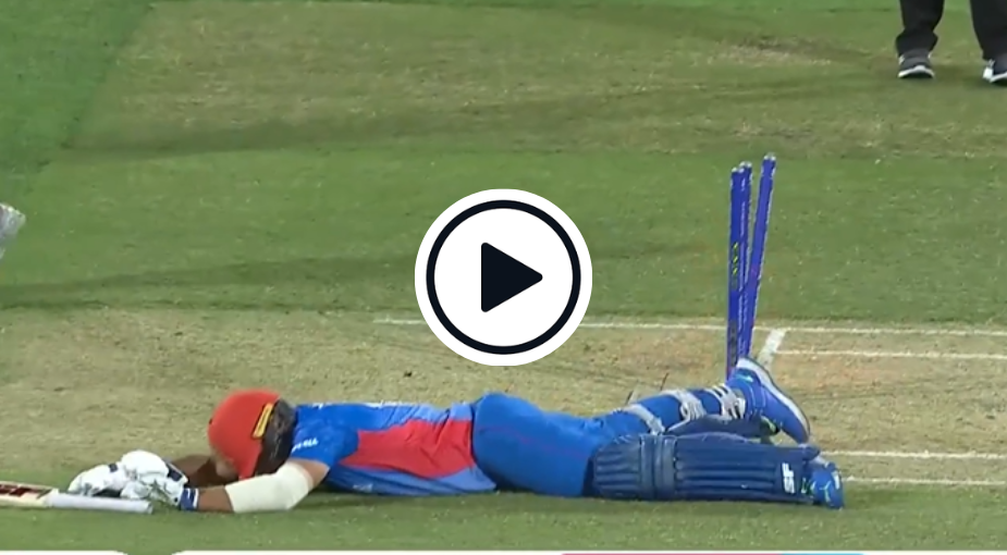 Watch: Glenn Maxwell Direct Hit Leaves Afghanistan Batter With His Face In The Dirt To Spark Dramatic Collapse