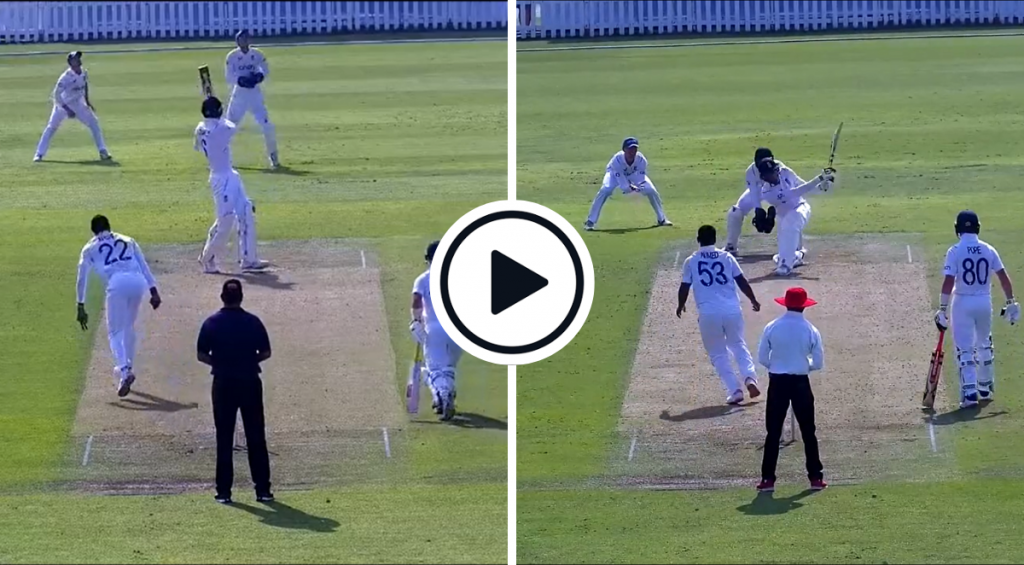 Watch Zak Crawley pull Jofra Archer and slog-sweep Rehan Ahmed in an England warm-up game