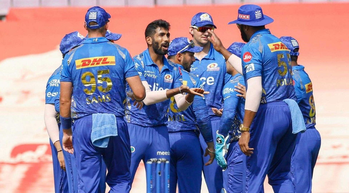 2023 Mumbai Indians Official IPL Match Player Jersey