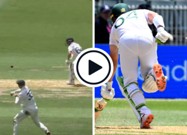 Watch: 'Too good, too quick' – Marnus Labuschagne shoots down Dean Elgar's stumps with direct hit