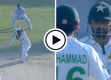 Watch: 'Stand and deliver' - Babar Azam nails 'classic cover drive', to Nasser Hussain's delight