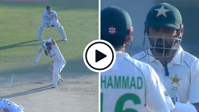 Watch: 'Stand and deliver' - Babar Azam nails 'classic cover drive', to Nasser Hussain's delight
