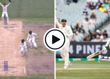 Watch: ‘He’s absolutely BBQ’d his mate.’ – Maharaj run out after calamitous mix-up with Bavuma