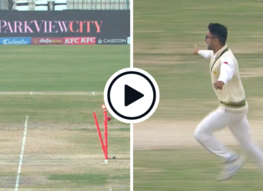 Watch: Abrar Ahmed nails direct hit to send Zak Crawley on his way and continue his remarkable Test debut