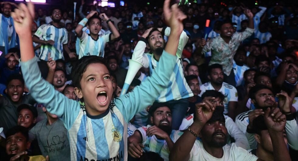 Argentina football fans in Bangladesh
