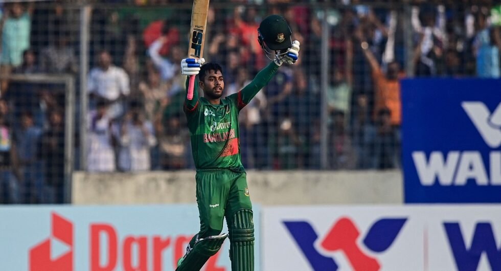 Mehidy Hasan Miraz Bangladesh India hundred 2022/23 Mirpur 2nd ODI