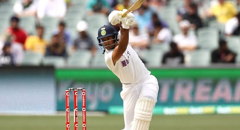 Mayank Agarwal India Australia Adelaide Oval