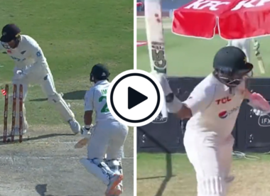 Watch: Imam-ul-Haq gets stumped for 96, smashes bat and chair in frustration as he walks off