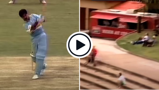 Watch: 'Dancing in the aisles' pt.1 - The 1992 no-helmet Srikkanth six off 'world's fastest' Patrick Patterson