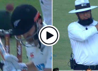 Watch: ‘Maybe a concussion protocol?’ – New Zealand get five penalty runs in Karachi Test as ball hits helmet