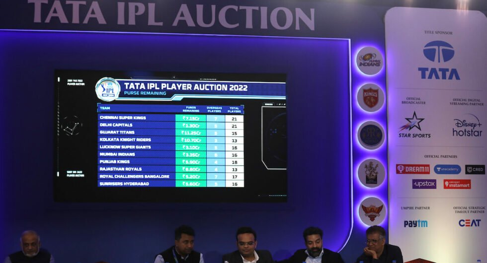 IPL 2022 auction player list
