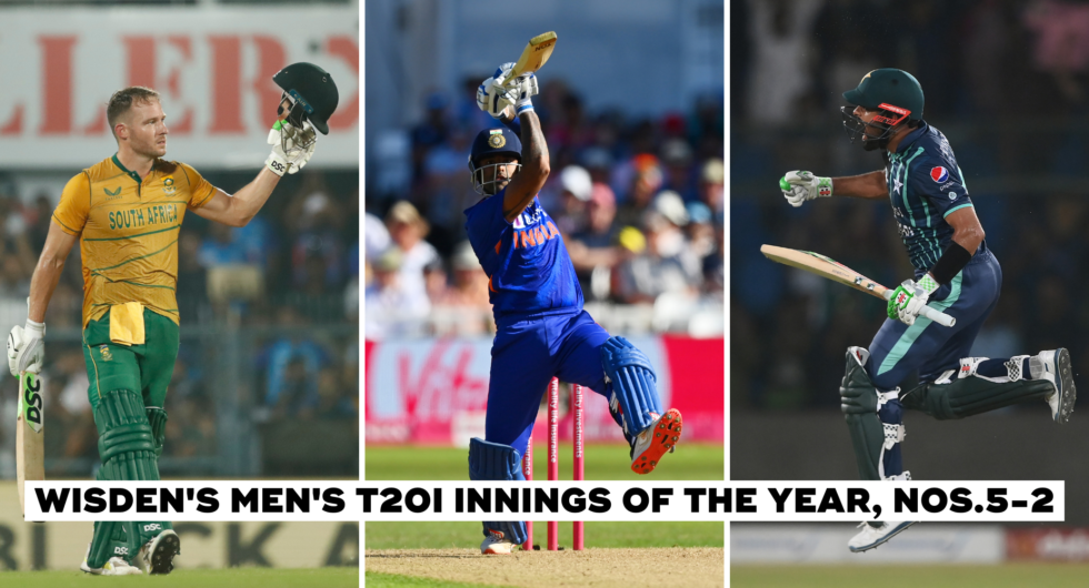 Wisden's Men's T20I Innings of the year, Nos.5-2
