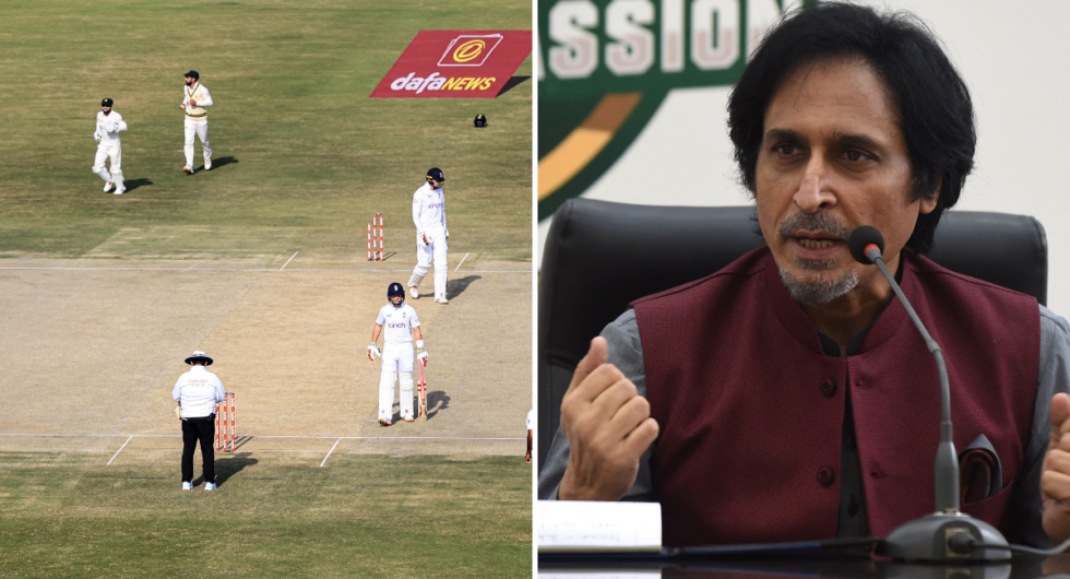 The Rawalpindi pitch which has come in for criticism and PCB chair Ramiz Raja