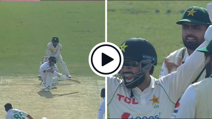 Watch: Ben Duckett out armpit-before-wicket to 34-year-old debutant leg-spinner on review as Pakistan break mammoth opening stand