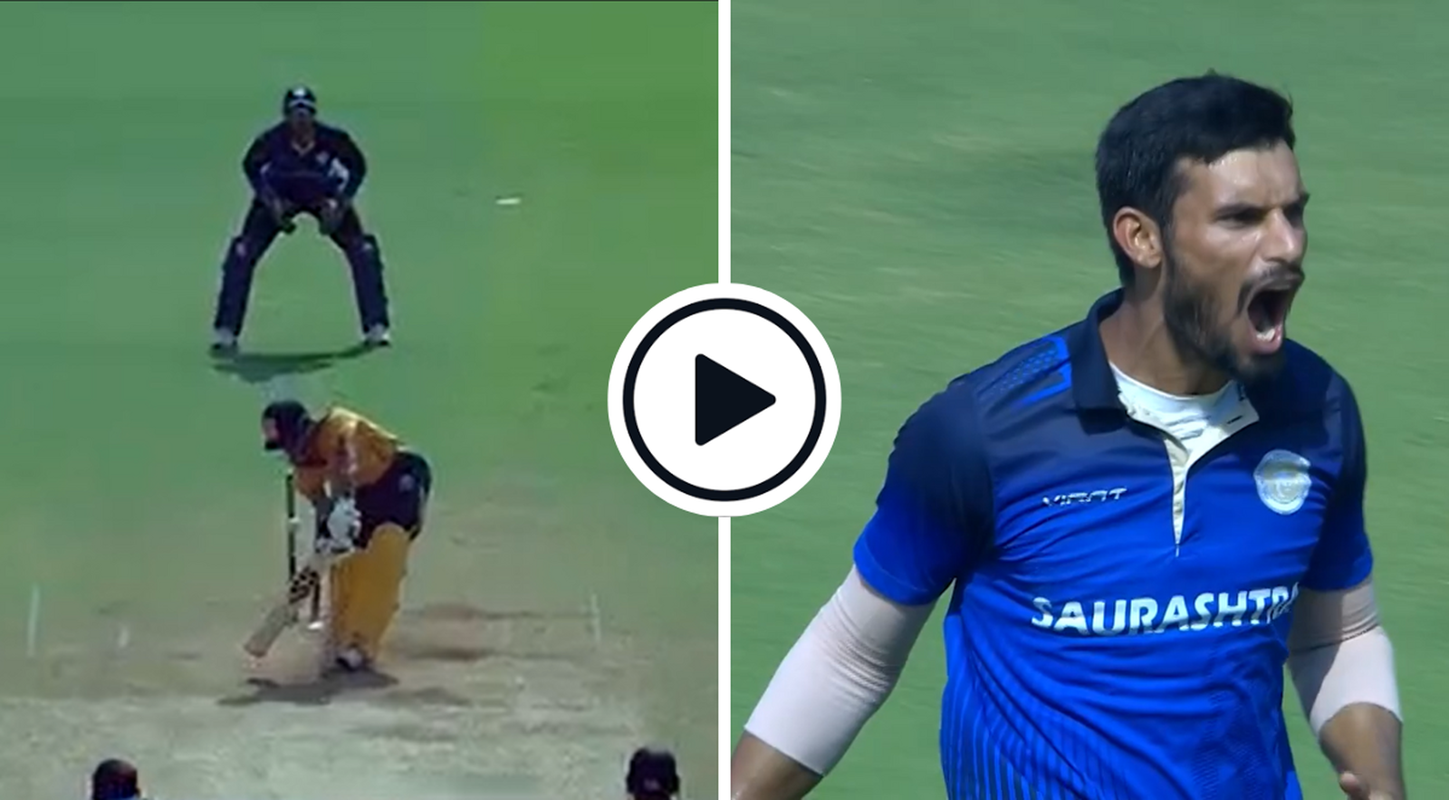 Watch 33-Year-Old All-Rounder Nails Three Yorkers To Claim Penultimate-Over Hat-Trick In Vijay Hazare Trophy Final