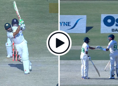Watch: Babar Azam dances down, smashes big six to bring up classy fifty in style