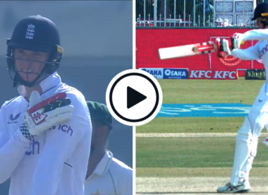Watch: Zak Crawley rubs shoulder as caught-behind appeal turned down, DRS shows ball flicked glove