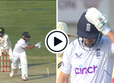 Watch: Jack Leach attempts first-ball switch hit, gets bowled for golden duck
