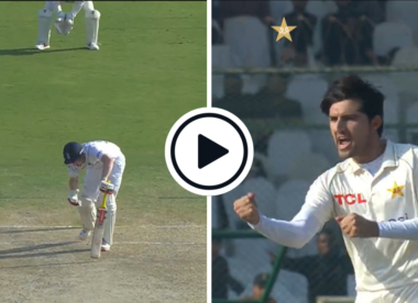 Watch: Mohammad Wasim finds significant reverse swing, pins centurion Harry Brook lbw for memorable maiden Test wicket