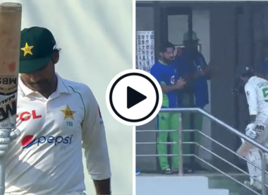 Watch: Mohammad Rizwan first to congratulate his replacement Sarfaraz Ahmed after comeback half-century