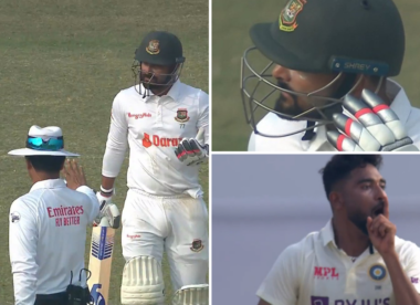 'I can't hear you' - Umpires intervene in heated Litton-Siraj argument, wicket and a send-off follows next ball