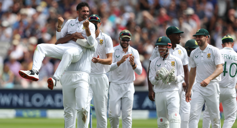 South Africa Test cricketers 2022