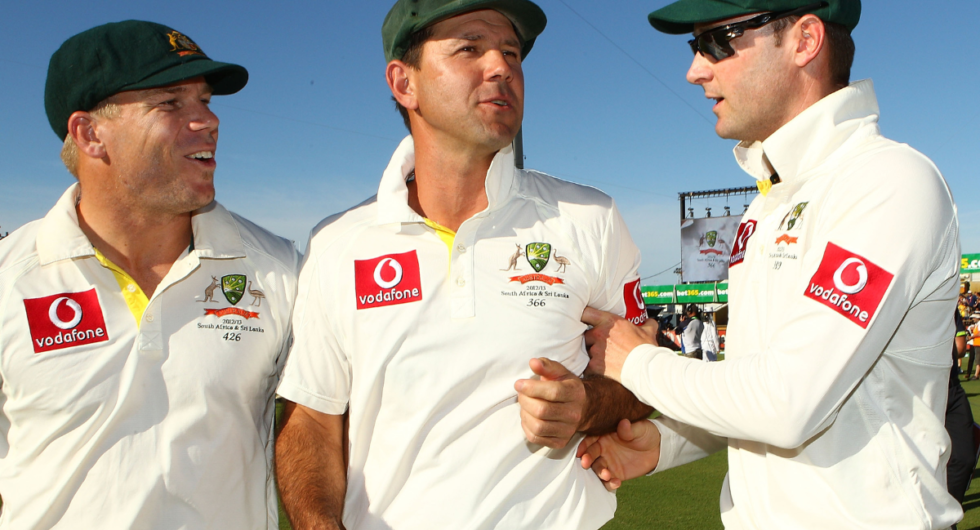 Warner, Ponting and Clarke each have more than 100 caps