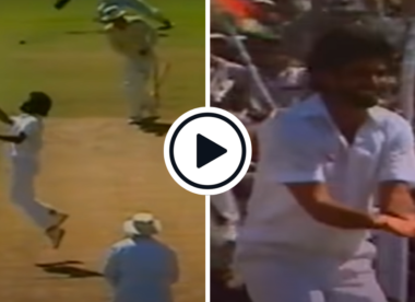 Watch: Middle, off, leg – Chetan Sharma becomes first to complete a hat-trick at the World Cup