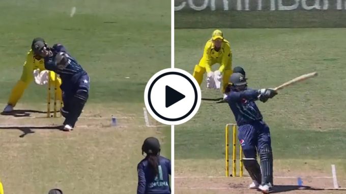 Watch: ‘This is why everyone is so excited about her’ – Pakistan teenager wows commentators with sixes against Australia