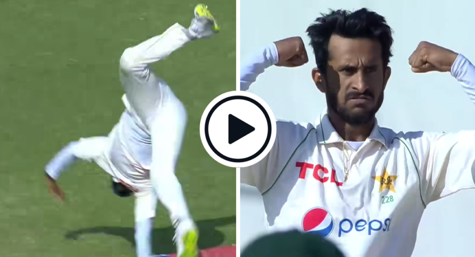 Watch: Hassan Ali Cartwheels Over Boundary Rope, Runs Toward Batter In Humorous Fashion On Energetic Test Comeback