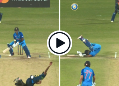 Watch: 'A falling six' – Suryakumar Yadav manufactures off-balance scoop six off high full toss during epic T20I ton