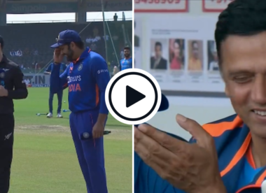Watch: Rohit Sharma has a brainfreeze at toss, hilariously forgets his decision after coin flip