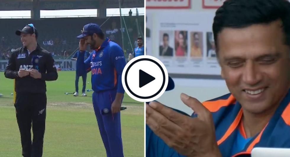 Rohit Sharma forgets what to do at toss