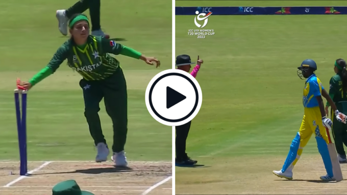 Watch: Pakistan bowler effects pre-delivery run-out of Rwanda tail-ender in U19 Women's T20 World Cup