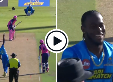 Watch: Jofra Archer bowls wicket maiden in first over on comeback after 18 months