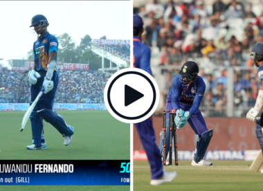 Watch: Excellent fielding, terrible running – Shubman Gill pulls off sharp stop to send Sri Lanka batter packing after mix-up