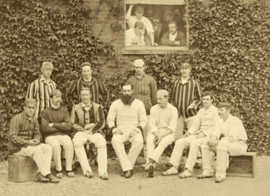 The first England v Australia Test match at Lord's - Almanack