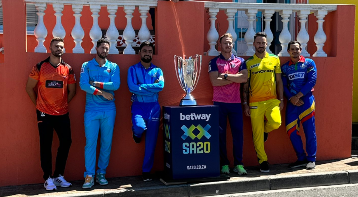 Durban's Super Giants' Jersey Launched for the #SA20 League, #DSG