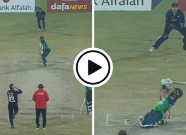 Watch: Mohammad Rizwan masterfully upper cuts 90mph Lockie Ferguson bouncer over wicketkeeper's head