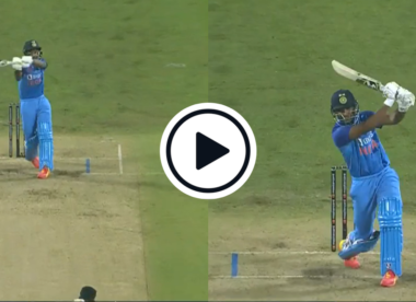 Watch: Tail-ender Shivam Mavi smashes 16 runs in three balls in first innings for India, almost pulls off sensational T20I heist