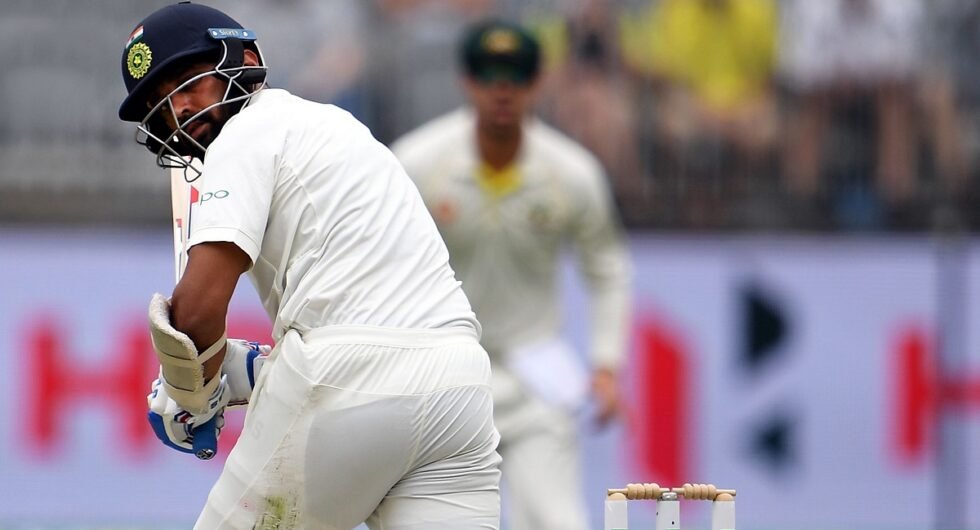 Murali Vijay (India) during Perth Test match against Australia, 2018/19