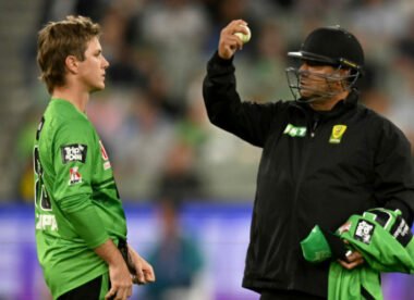 Were the umpires right to deny Adam Zampa a run out at the non-striker's end in the BBL? The Laws don't offer a clear answer
