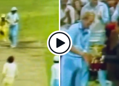 Watch: Ian Chappell bowls massive, deliberate wide to deprive Tony Greig’s side of chance to hit winning runs in World Series Cricket final