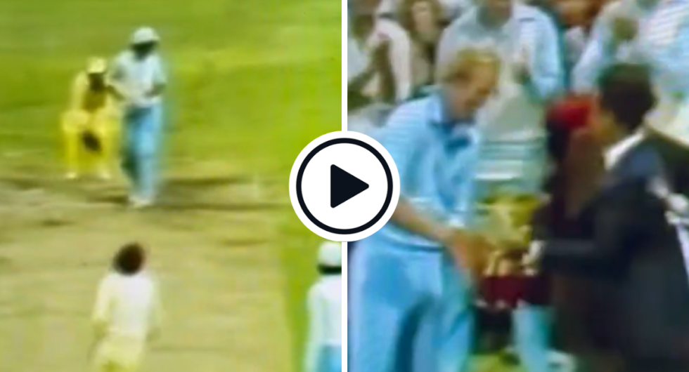Ian Chappell deliberately bowls a massive wide